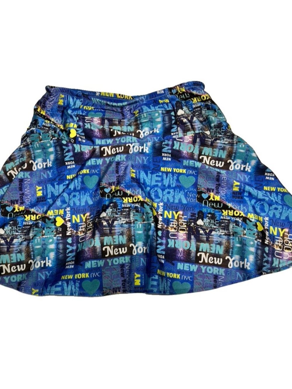 Sparkle Skirts Woman XS Tennis Golf Pickleball skort stretch pull on New York